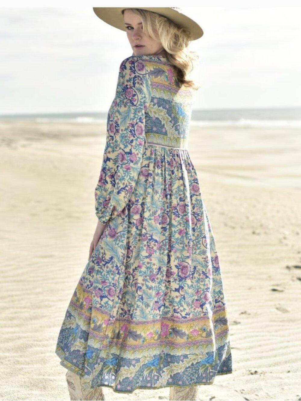 Spell & The Gypsy Oasis Gown Small NWOT Boho Maxi Dress